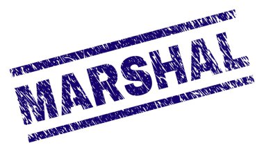 Grunge Mareşal damga mühür dokulu