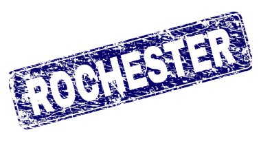 Yuvarlatılmış dikdörtgen damga çizilmiş Rochester çerçeveli