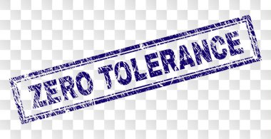 Sıfır tolerans dikdörtgen damga çizik