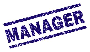 Grunge Yöneticisi damga mühür dokulu