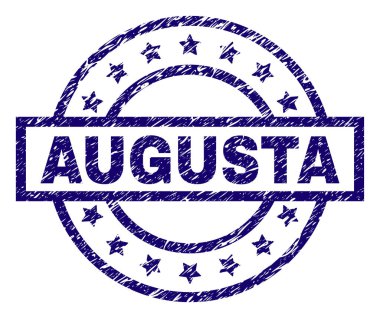 Grunge Augusta damga mühür dokulu