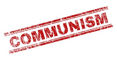 Grunge komünizm damga mühür dokulu