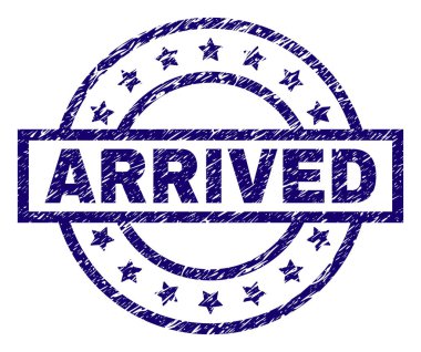 Dokulu gelen damga mühür çizik