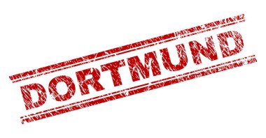 Dokulu Dortmund damga mühür çizik