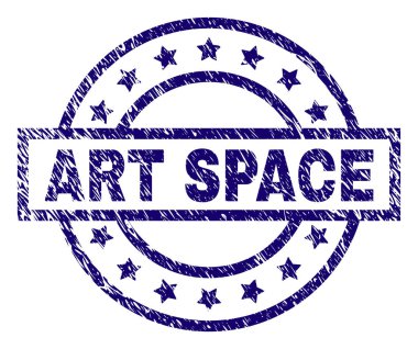 Dokulu Art Space damga mühür çizik