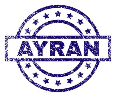 Grunge Ayran damga mühür dokulu