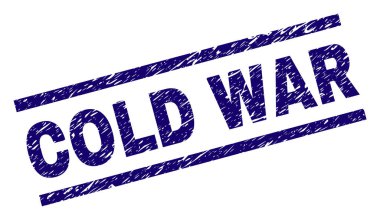 Dokulu soğuk savaş damga mühür çizik