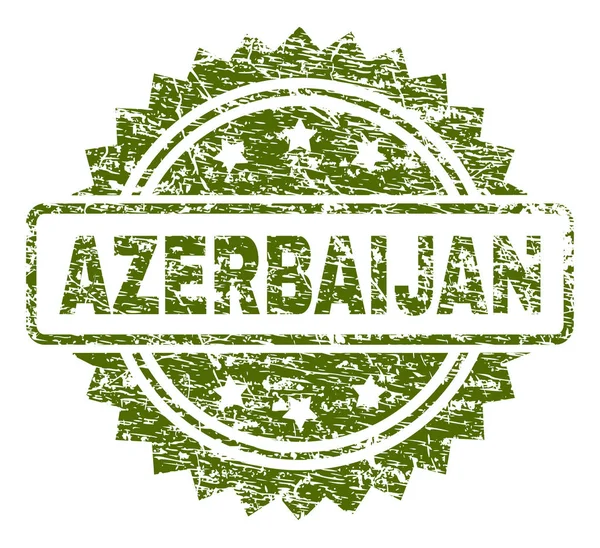 Dokulu Azerbaycan damga mühür çizik