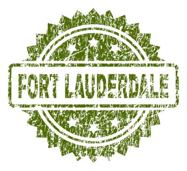 Grunge Fort Lauderdale damga mühür dokulu