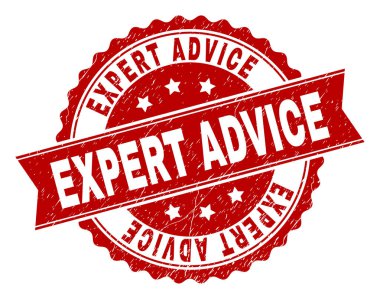 Grunge uzman tavsiyesi damga mühür dokulu