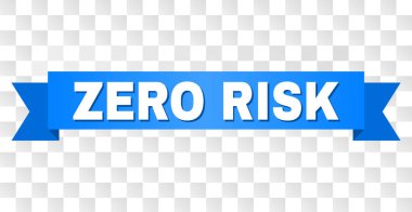 Sıfır Risk açıklama yazısı ile mavi şerit