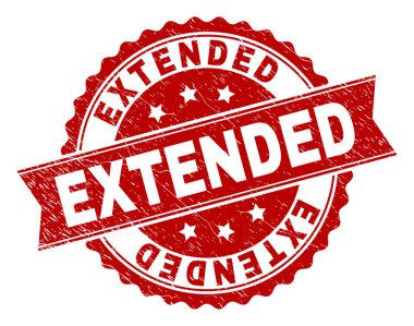 Dokulu genişletilmiş damga mühür çizik