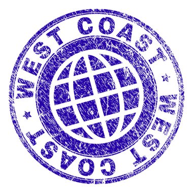 Dokulu West Coast damga mühür çizik