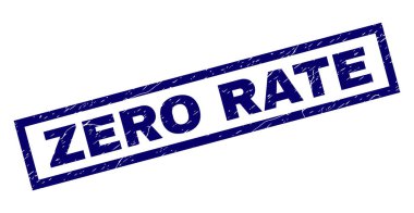 Dikdörtgen sıfır oranı damga çizik