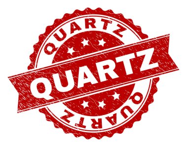 Dokulu kuvars damga mühür çizik