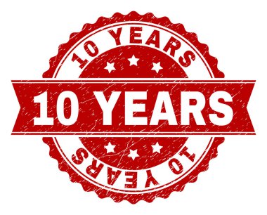 Çizik dokulu 10 yıl mühür damgası