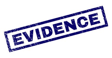 Dikdörtgen Grunge kanıt damgası