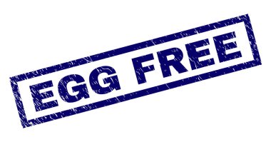 Dikdörtgen çizilmiş yumurta ücretsiz damga