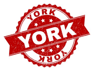 Dokulu York damga mühür çizik