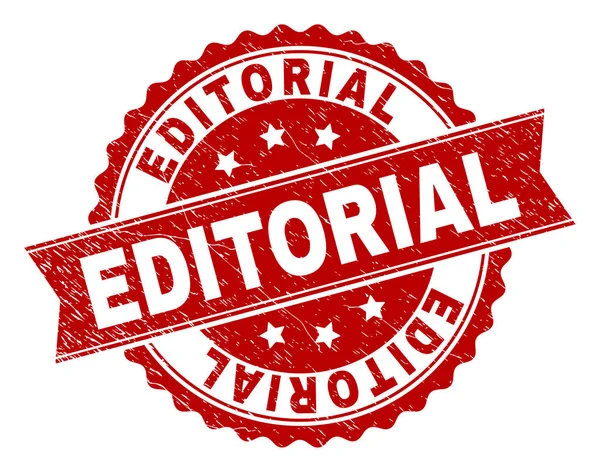 Dokulu editoryal damga mühür çizik