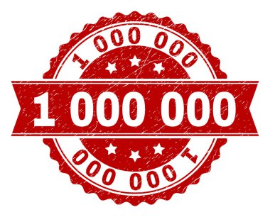Dokulu 1 000 000 damga mühür çizik
