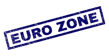 Dikdörtgen çizilmiş Euro bölgesi damgası