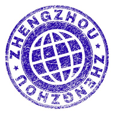 Dokulu Zhengzhou damga mühür çizik