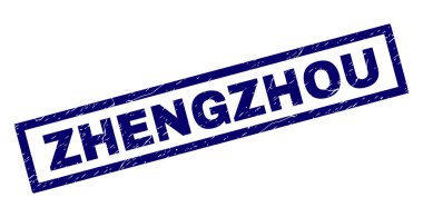 Dikdörtgen Zhengzhou damga çizik