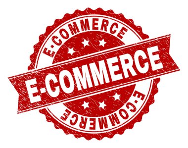 Dokulu E-ticaret damga mühür çizik