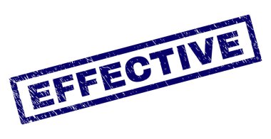 Dikdörtgen etkili damga çizik