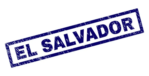 Ορθογώνιο Grunge Ελ Σαλβαδόρ σφραγίδα — Διανυσματικό Αρχείο