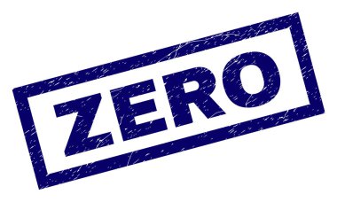 Dikdörtgen Grunge sıfır damgası