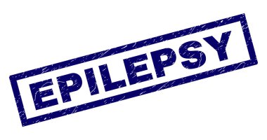 Dikdörtgen çizilmiş epilepsi damgası