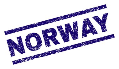 Dokulu Norveç damga mühür çizik