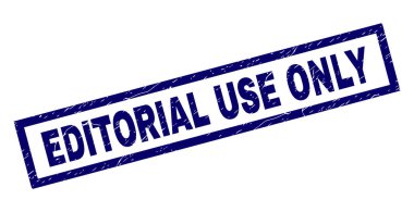 Dikdörtgen editoryal kullanım tek damga çizik