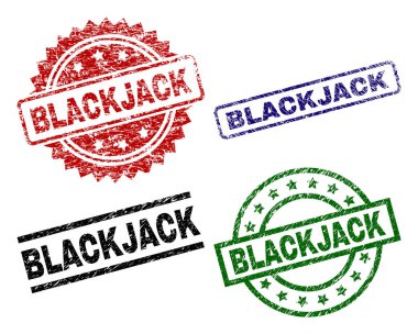 Dokulu Blackjack mühür pullar zarar