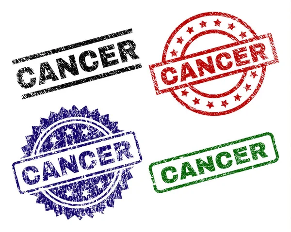 Streszczenie teksturowanej rak stempel uszczelnienia — Wektor stockowy