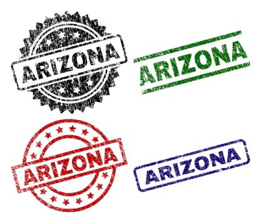 Grunge Arizona damga mühürler dokulu