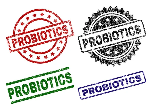 Dokulu Probiyotikler damga mühürler çizik