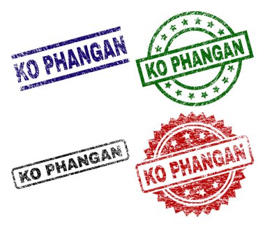 Dokulu Ko Phangan damga mühürler zarar