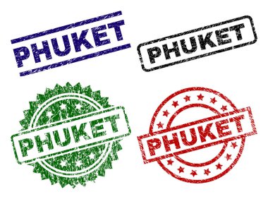 Dokulu Phuket mühür pullar zarar