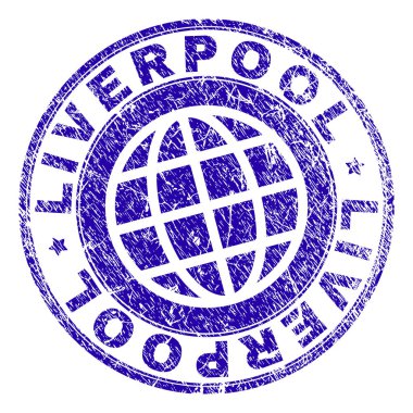 Dokulu Liverpool damga mühür çizik