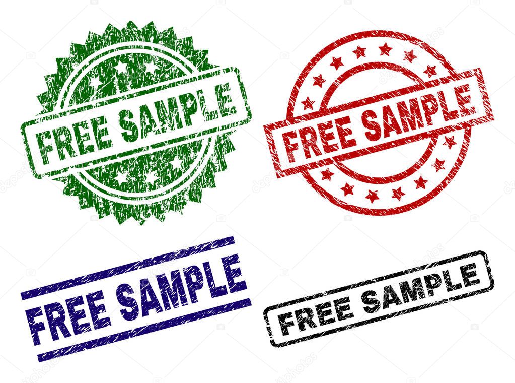 Damaged Textured FREE SAMPLE Stamp Seals