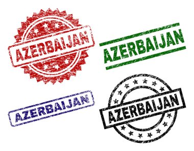 Dokulu Azerbaycan damga mühürler zarar