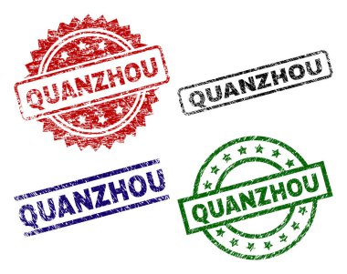 Dokulu Quanzhou mühür pullar zarar