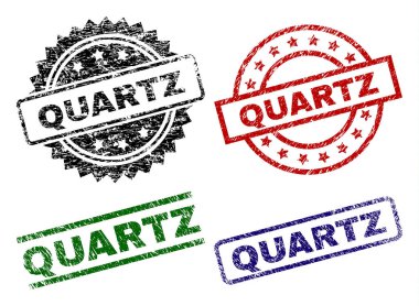 Dokulu kuvars mühür pullar zarar