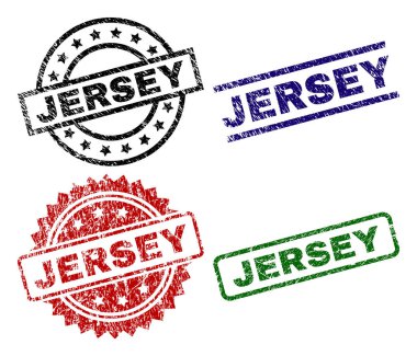 Dokulu Jersey damga mühürler zarar