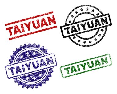 Taiyuan mühür zarar görmüş stiliyle yazdırır. Taiyuan etiketin toz tarzı ile siyah, yeşil, kırmızı, mavi vektör kauçuk yazdırır. Lastik conta ile yuvarlak, dikdörtgen, rozet şekilleri.