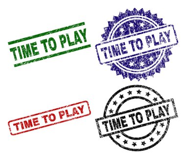 Zaman Play mühür zarar görmüş stiliyle yazdırır. Siyah, yeşil, kırmızı, mavi vektör kauçuk zaman Play etiketi retro tarzı ile yazdırır. Lastik conta ile yuvarlak, dikdörtgen, madalyon şekilleri.