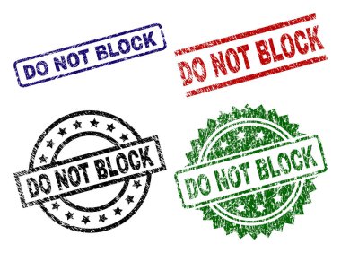 Dokulu grunge damga mühürler kapatmayın